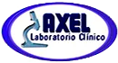Logo laboratorio clinico axel-examenes a domicilio